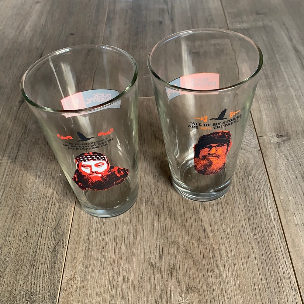 Duck Dynasty Drinking Glasses